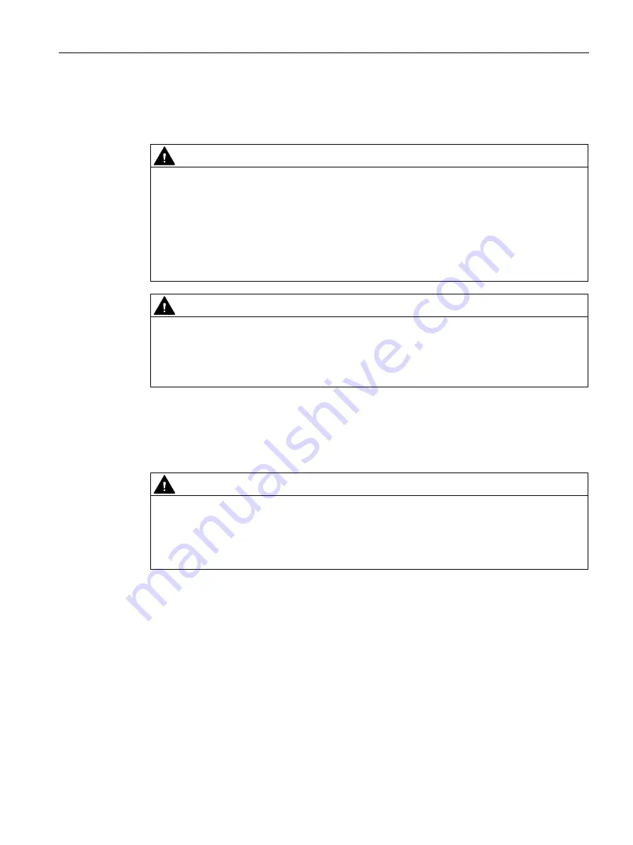 Siemens SITRANS F FST030 Operating Instructions Manual Download Page 19