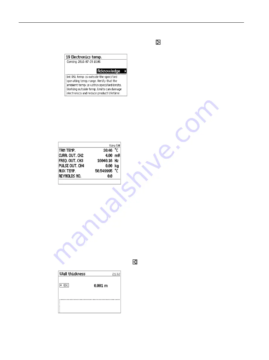 Siemens SITRANS F FST030 Operating Instructions Manual Download Page 78