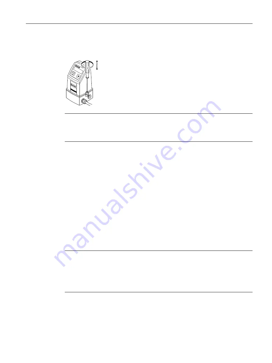 Siemens SITRANS F FUE380 Operating Instructions Manual Download Page 35