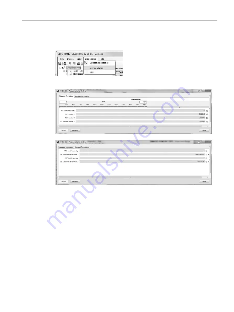 Siemens SITRANS F FUE380 Operating Instructions Manual Download Page 75