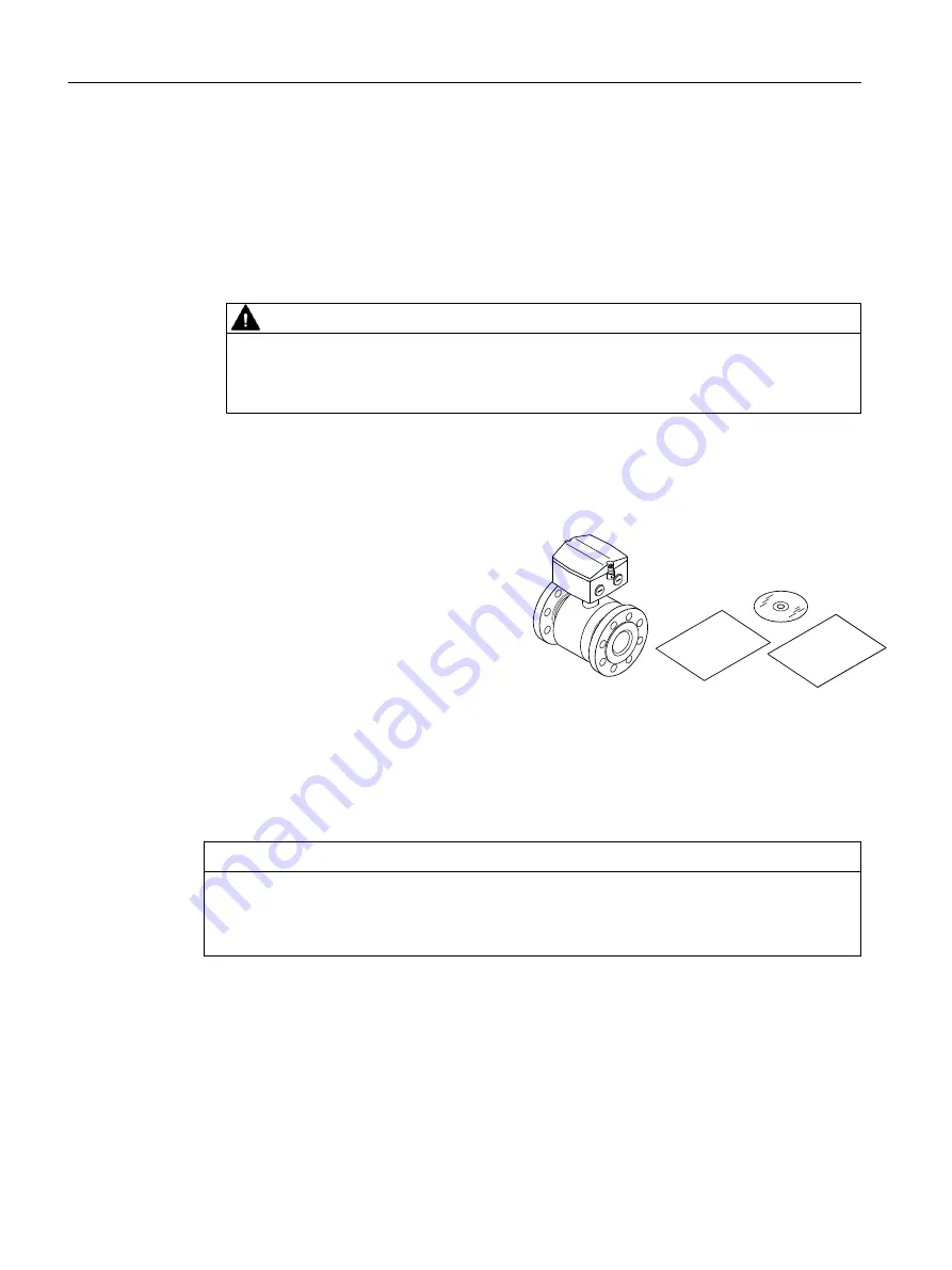 Siemens SITRANS F M MAG 3100 Operating Instructions Manual Download Page 6