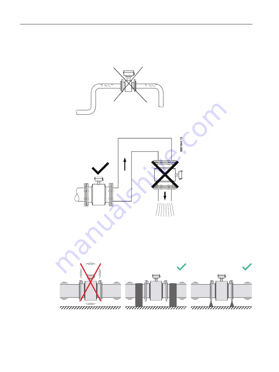 Siemens SITRANS F M MAG 3100 Operating Instructions Manual Download Page 24