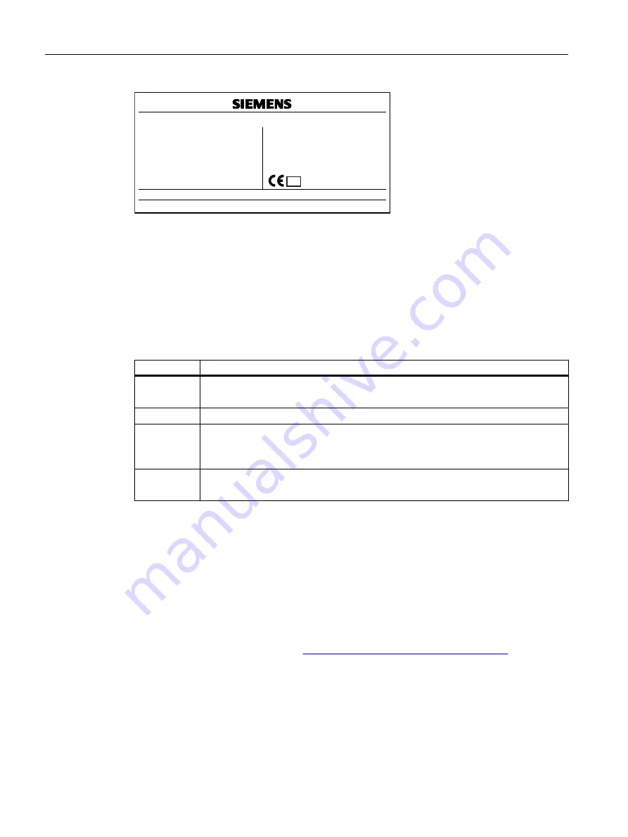 Siemens SITRANS F M MAG 8000 Operating Instructions Manual Download Page 8