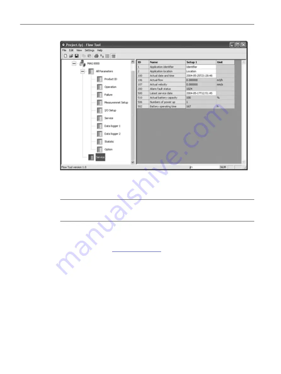 Siemens SITRANS F M MAG 8000 Operating Instructions Manual Download Page 122