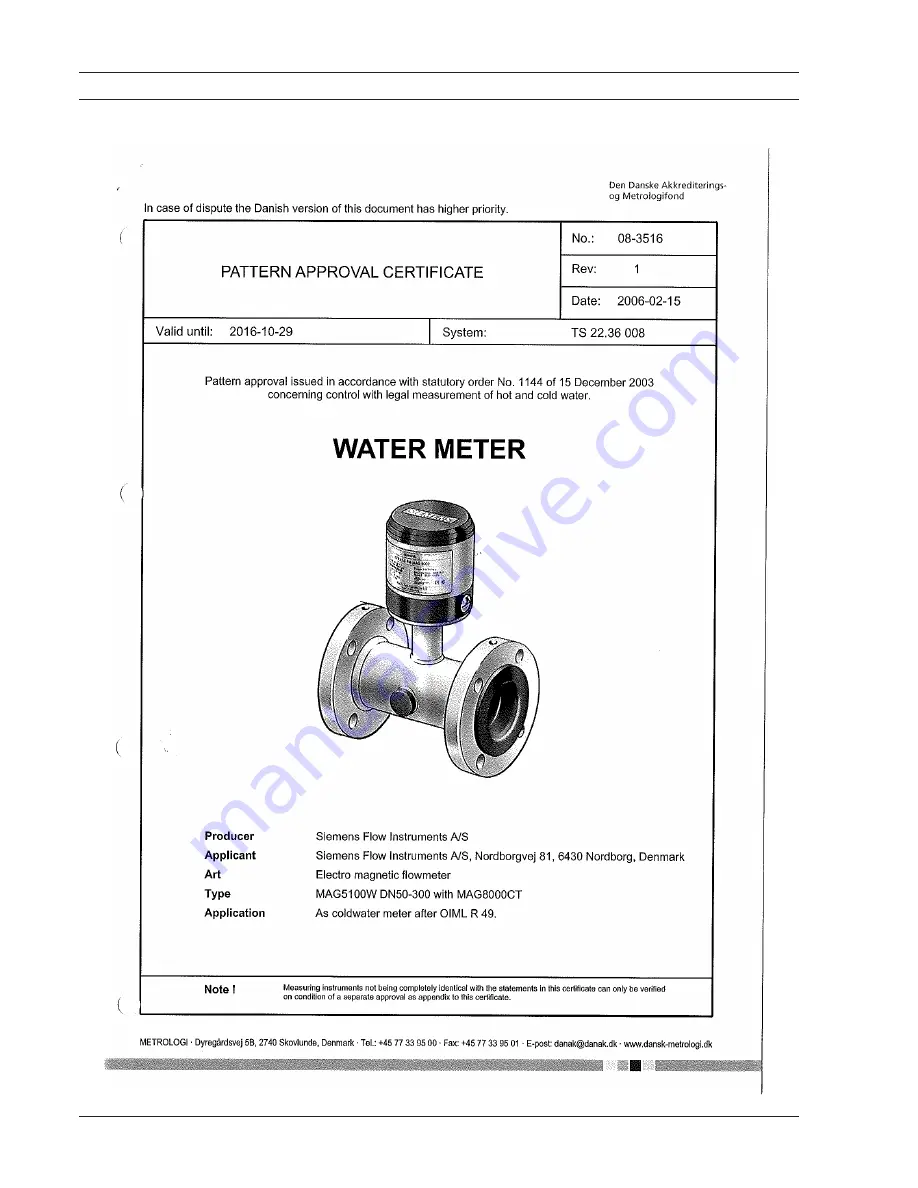 Siemens SITRANS F M MAG 8000 Operating Manual Download Page 60