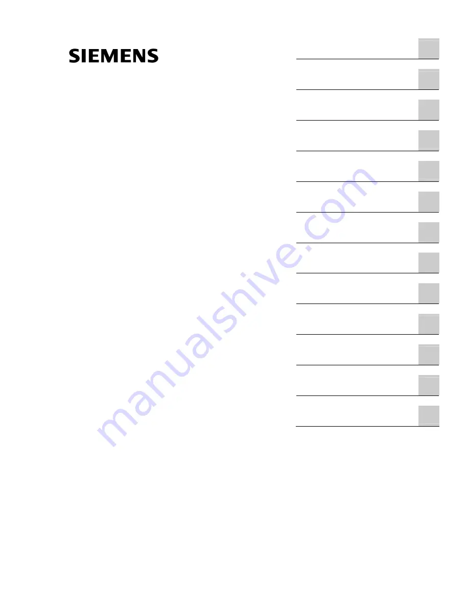 Siemens SITRANS F M TRANSMAG 2 Operating Instructions Manual Download Page 3