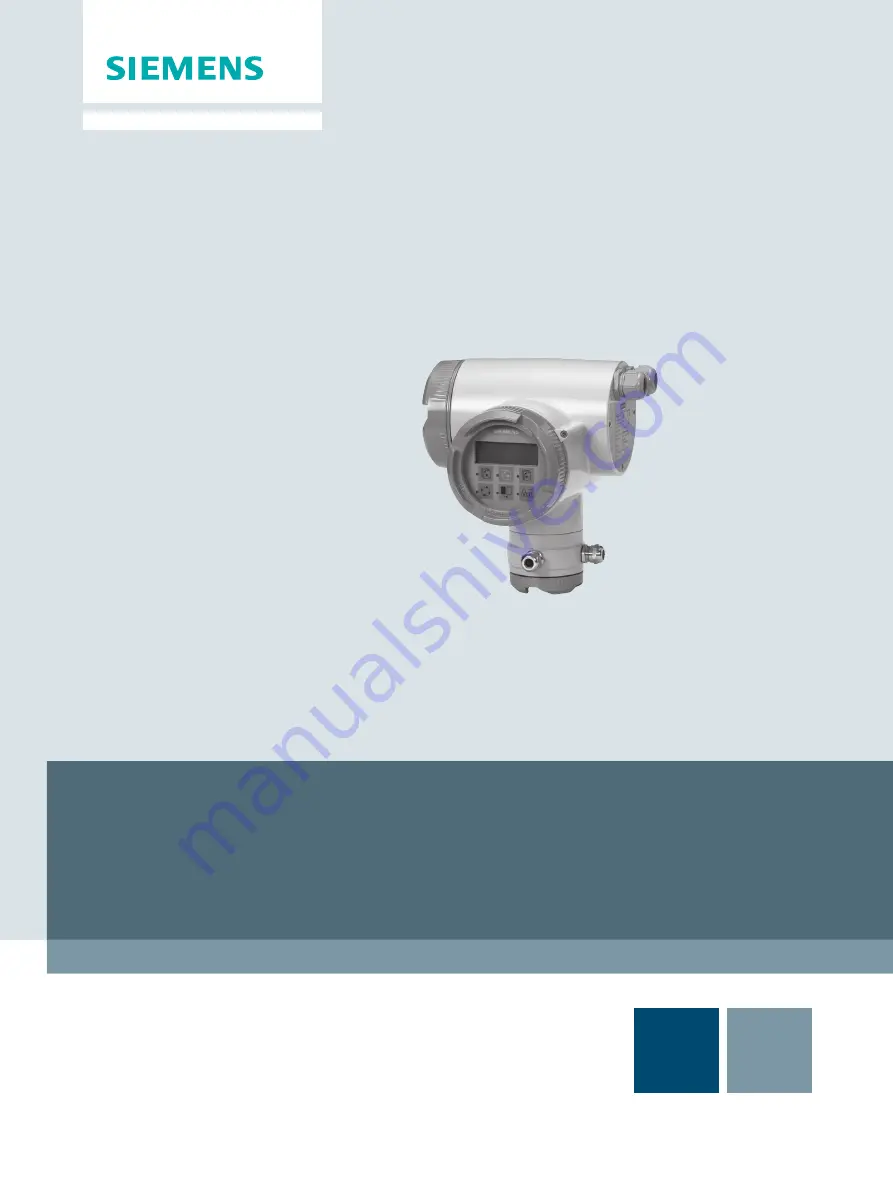 Siemens SITRANS F MAG 6000 EX DE Operating Instructions Manual Download Page 1