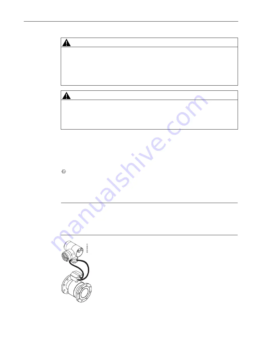 Siemens SITRANS F MAG 6000 EX DE Operating Instructions Manual Download Page 15