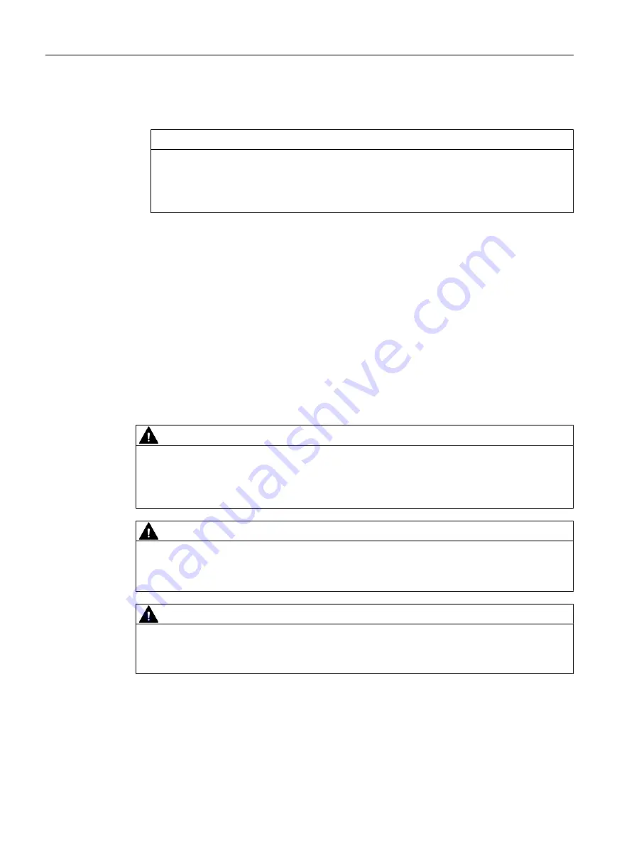 Siemens SITRANS F MAG 6000 I Operating Instructions Manual Download Page 12