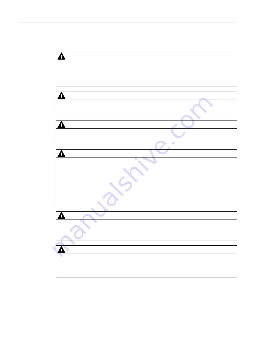 Siemens SITRANS F MAG 6000 I Operating Instructions Manual Download Page 30