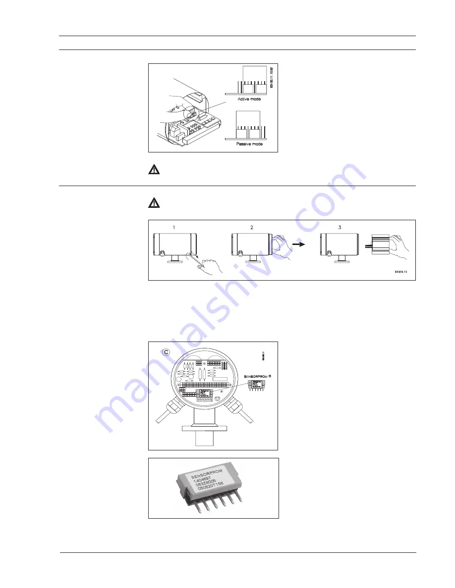 Siemens SITRANS F MASS 6000 Ex d Operating Instructions Manual Download Page 14