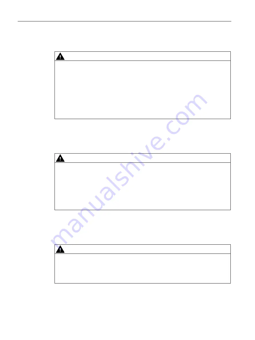 Siemens SITRANS F Series Operating Instructions Manual Download Page 34