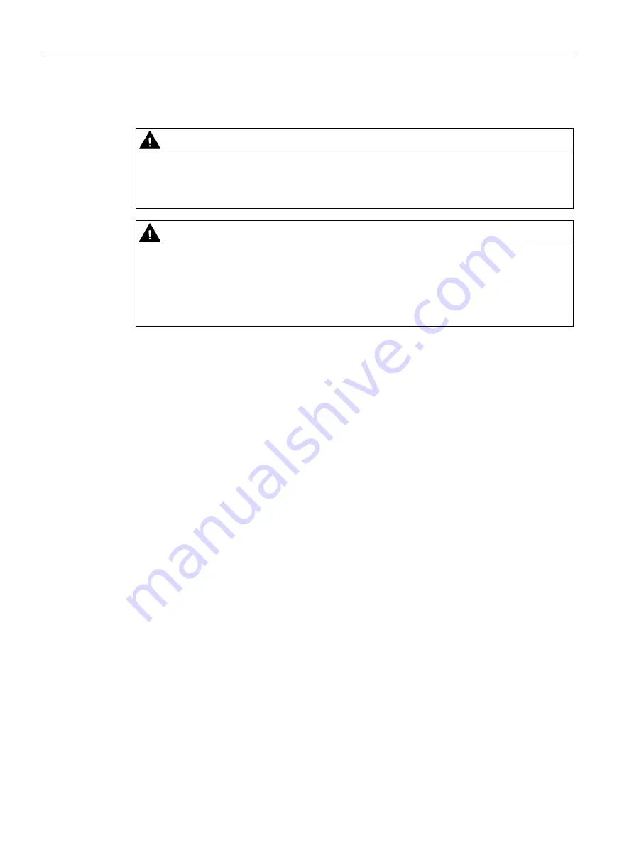 Siemens SITRANS F Series Operating Instructions Manual Download Page 36