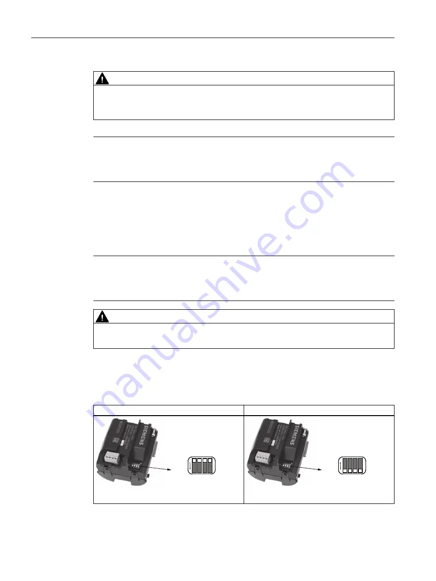 Siemens SITRANS F SITRANS FC410 Operating Instructions Manual Download Page 28