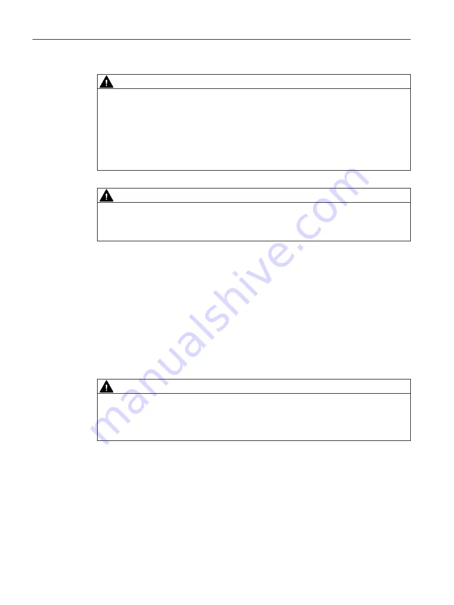 Siemens SITRANS F SITRANS FC410 Operating Instructions Manual Download Page 36