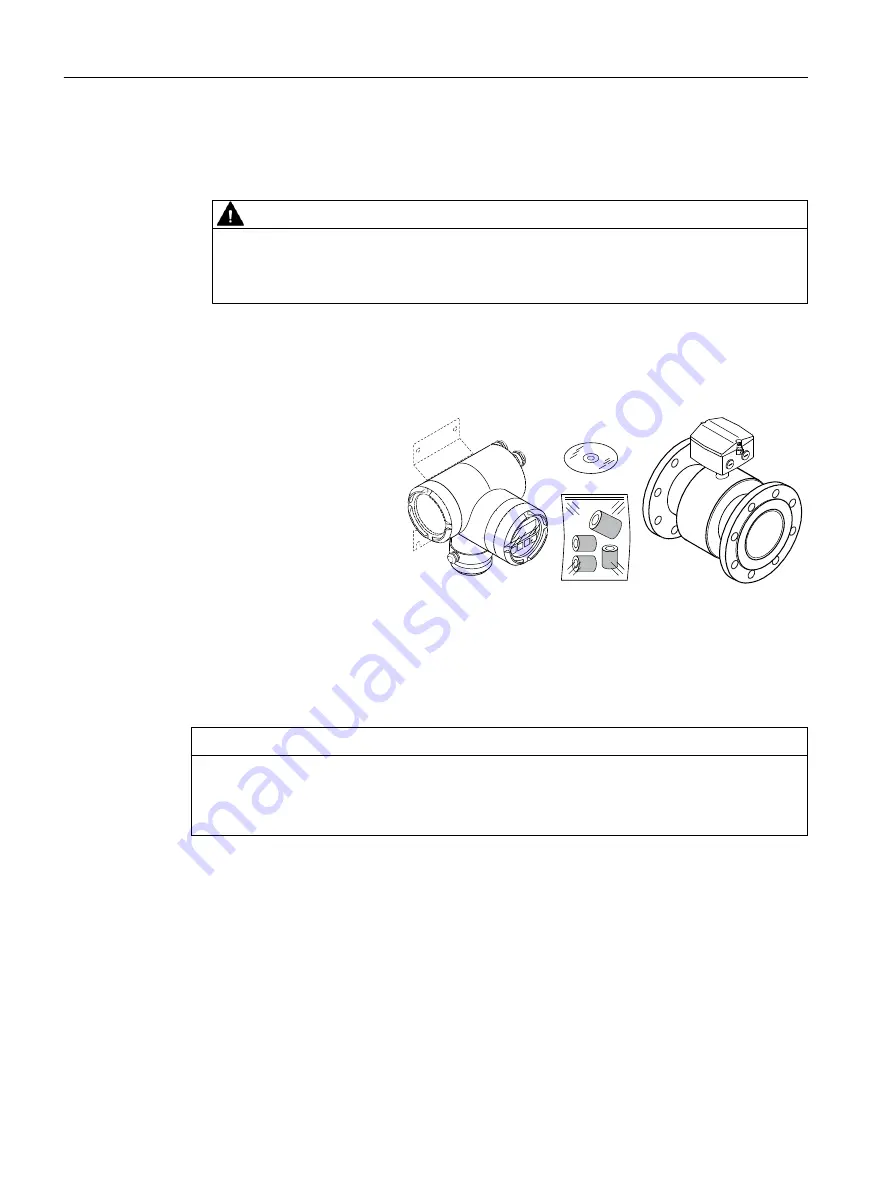 Siemens SITRANS F TRANSMAG 2 Operating Instructions Manual Download Page 8