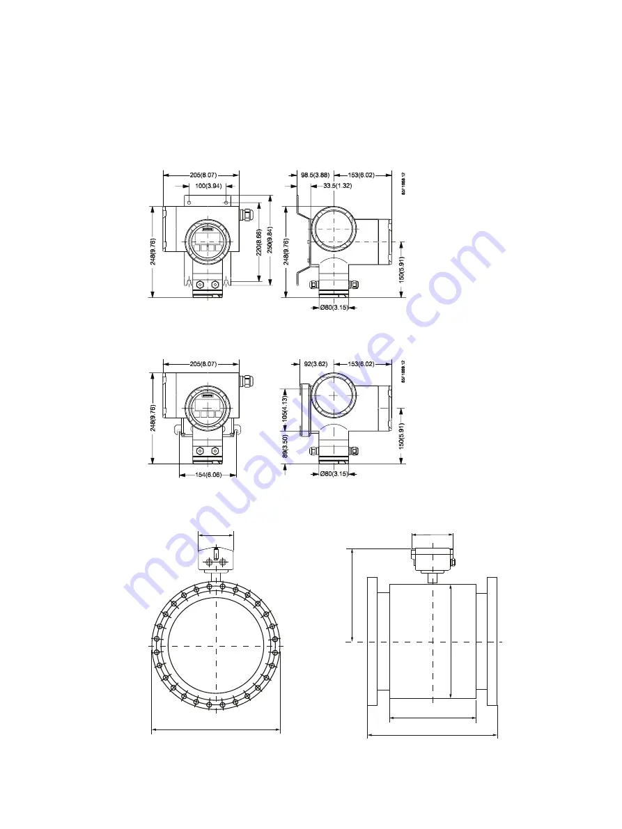 Siemens SITRANS F TRANSMAG 2 Operating Instructions Manual Download Page 89