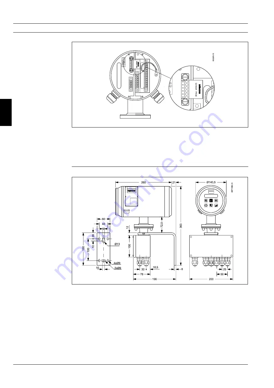 Siemens SITRANS F US SONO 3100 Handbook Download Page 32