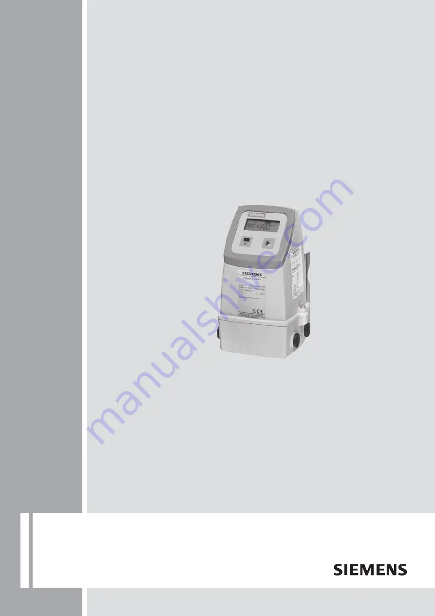 Siemens SITRANS F US SONOKIT Operating Instructions Manual Download Page 1