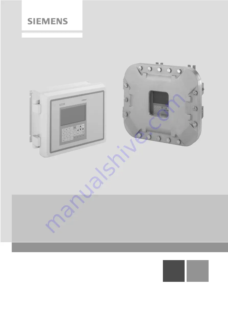 Siemens SITRANS F US Protocol Manual Download Page 1