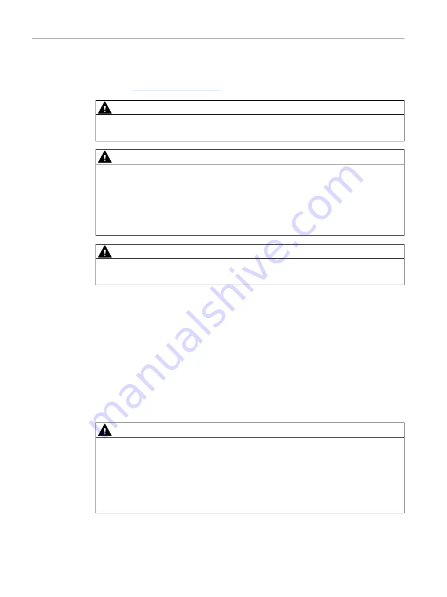 Siemens SITRANS FC310 Compact Operating Instructions Download Page 16