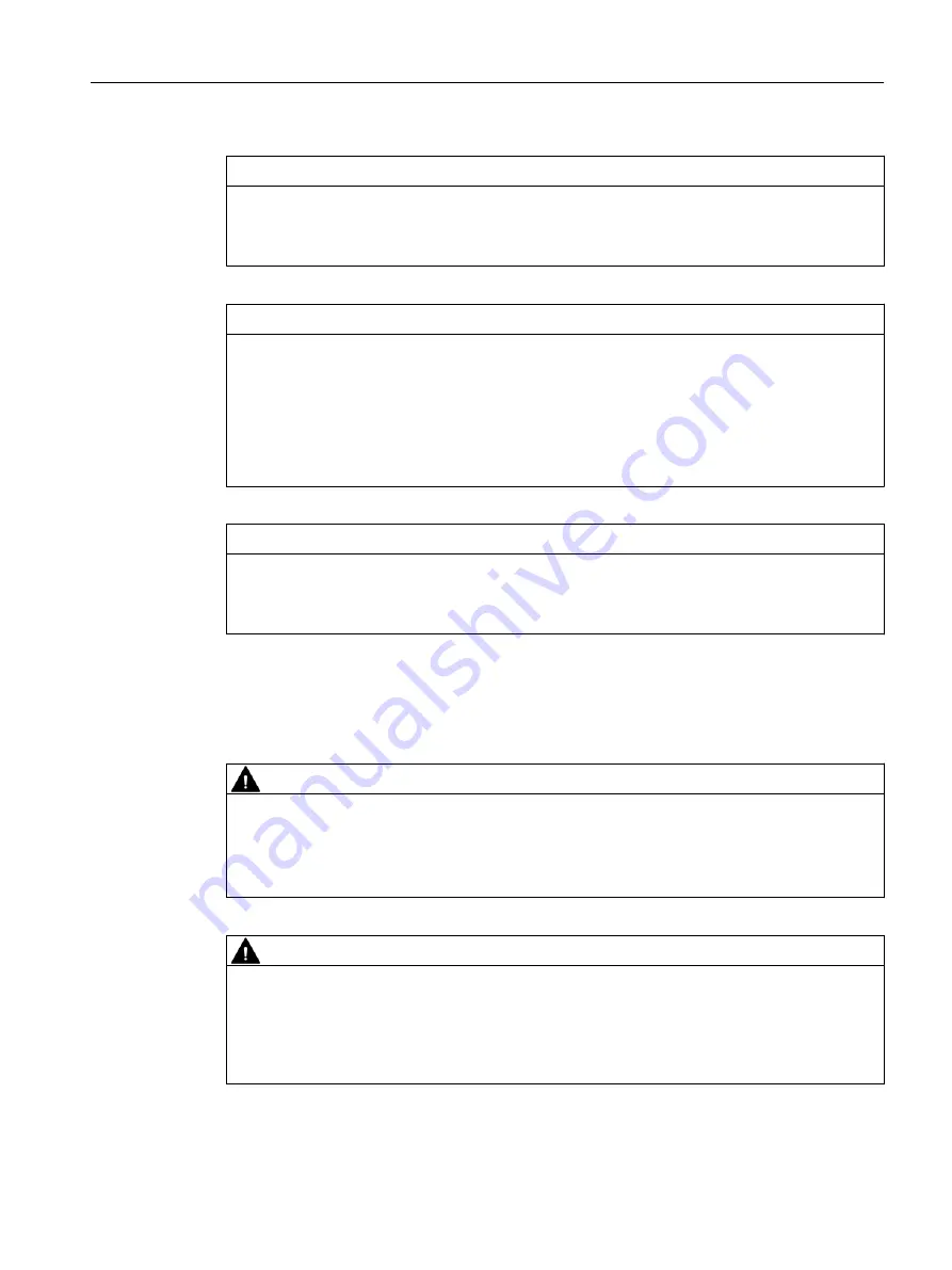 Siemens SITRANS FC310 Compact Operating Instructions Download Page 21