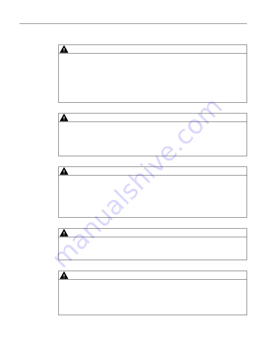 Siemens SITRANS FC310 Compact Operating Instructions Download Page 28