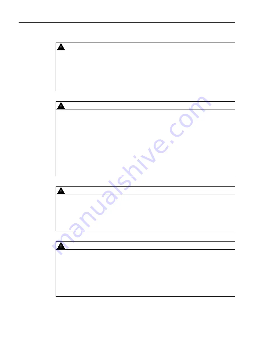 Siemens SITRANS FC310 Compact Operating Instructions Download Page 42