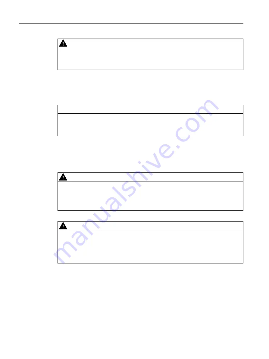 Siemens SITRANS FC330 Operating Instructions Manual Download Page 40