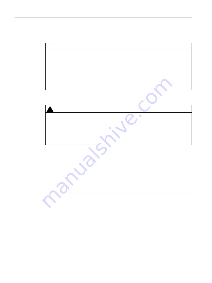 Siemens SITRANS FC410 Operating Instructions Manual Download Page 34