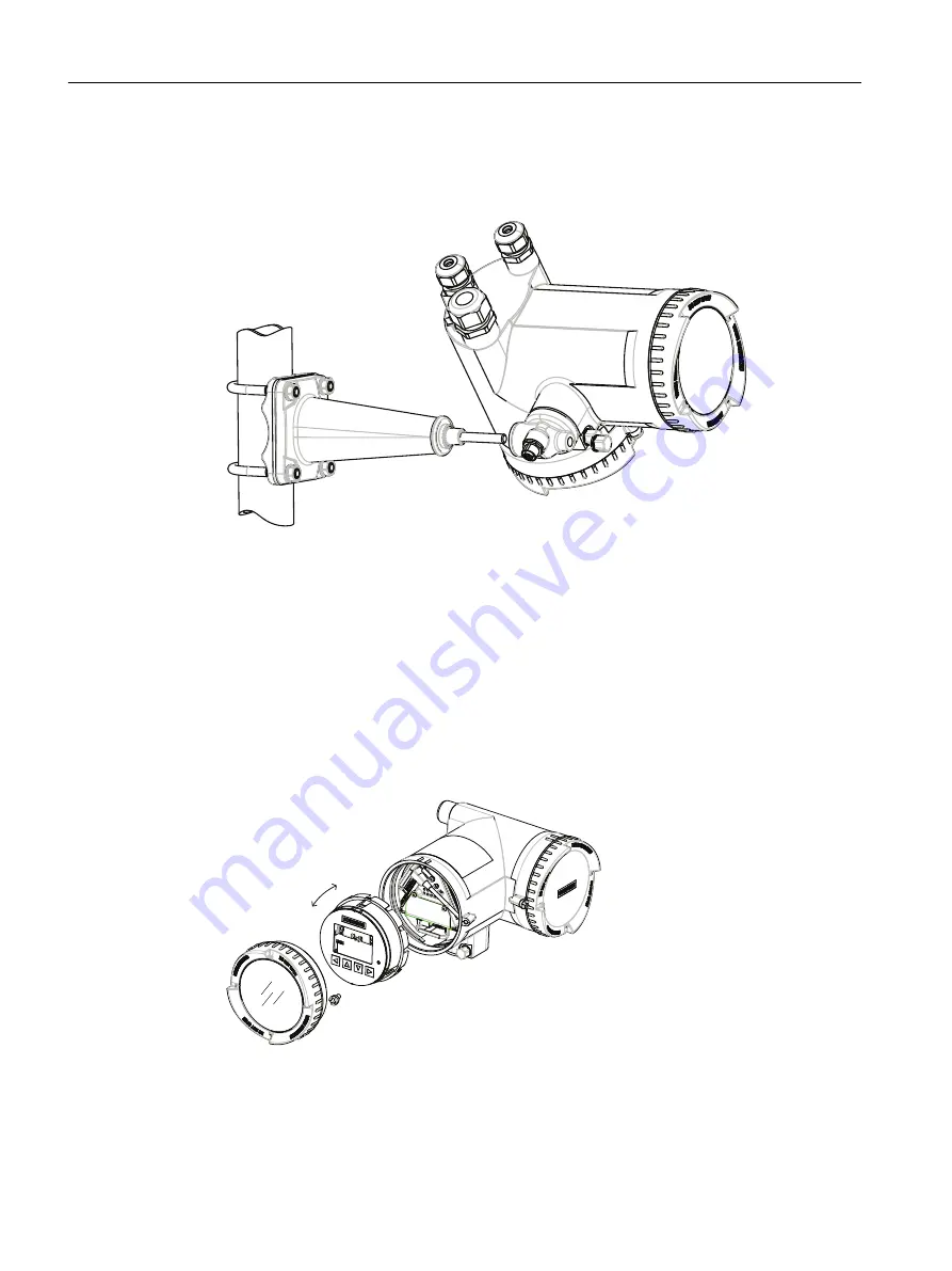 Siemens SITRANS FC430 Operating Instructions Manual Download Page 48