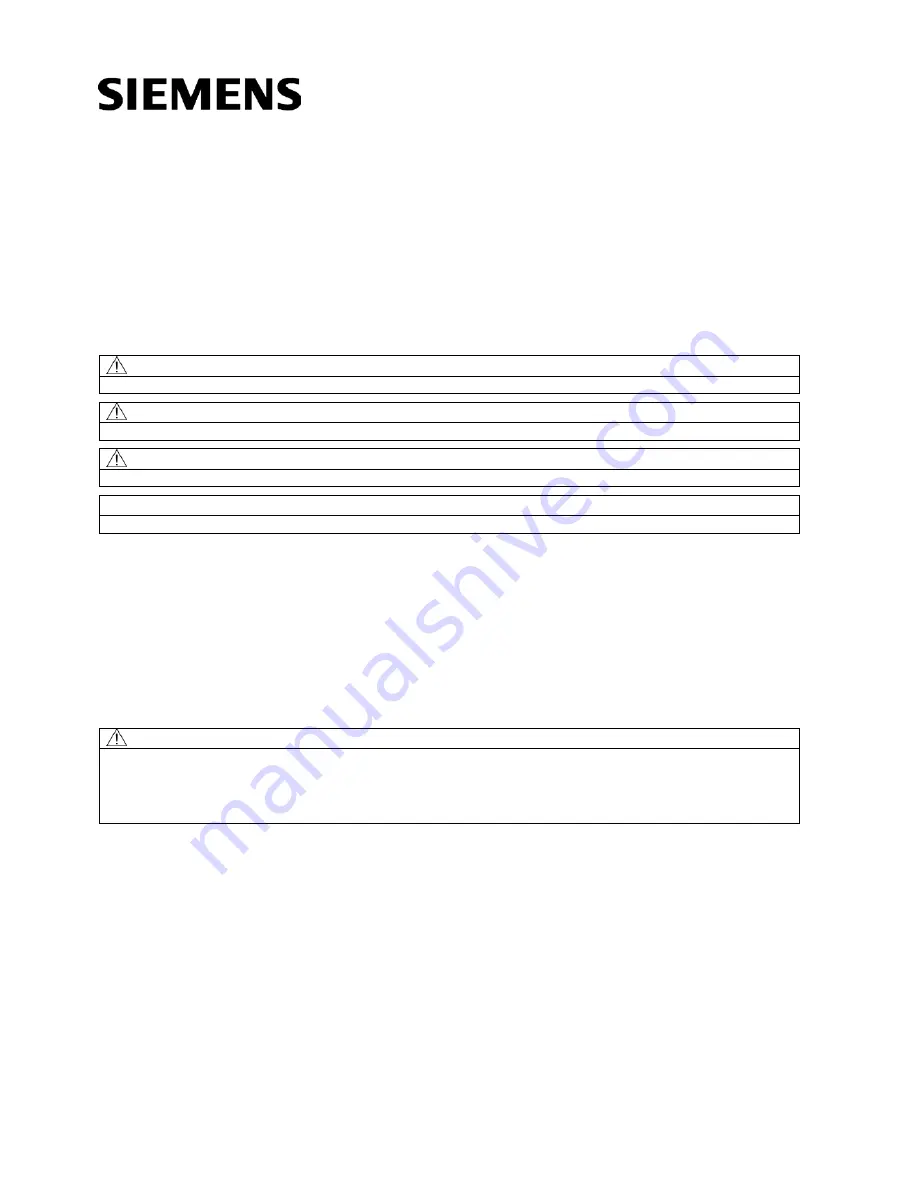 Siemens SITRANS FS230 Operating Instructions Manual Download Page 56