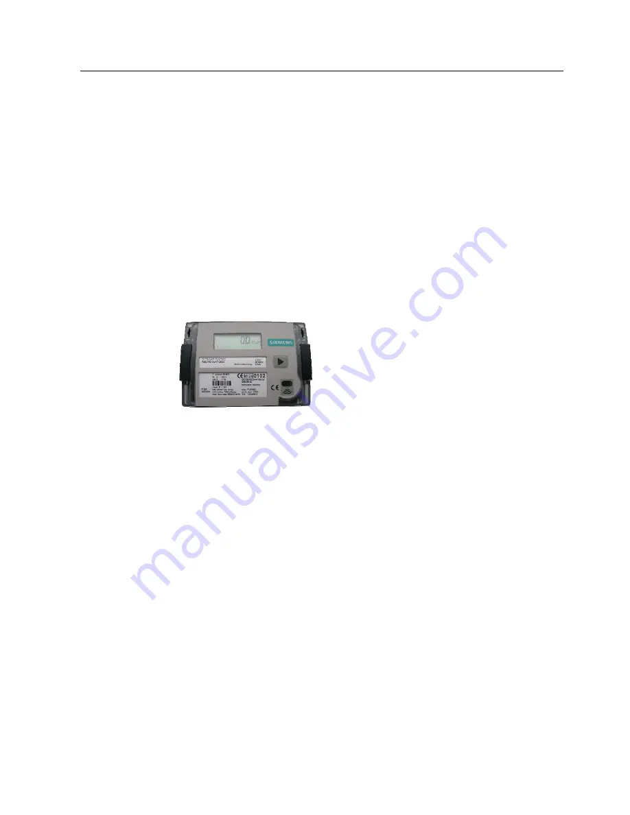 Siemens SITRANS FUE950 Operating Instructions Manual Download Page 15