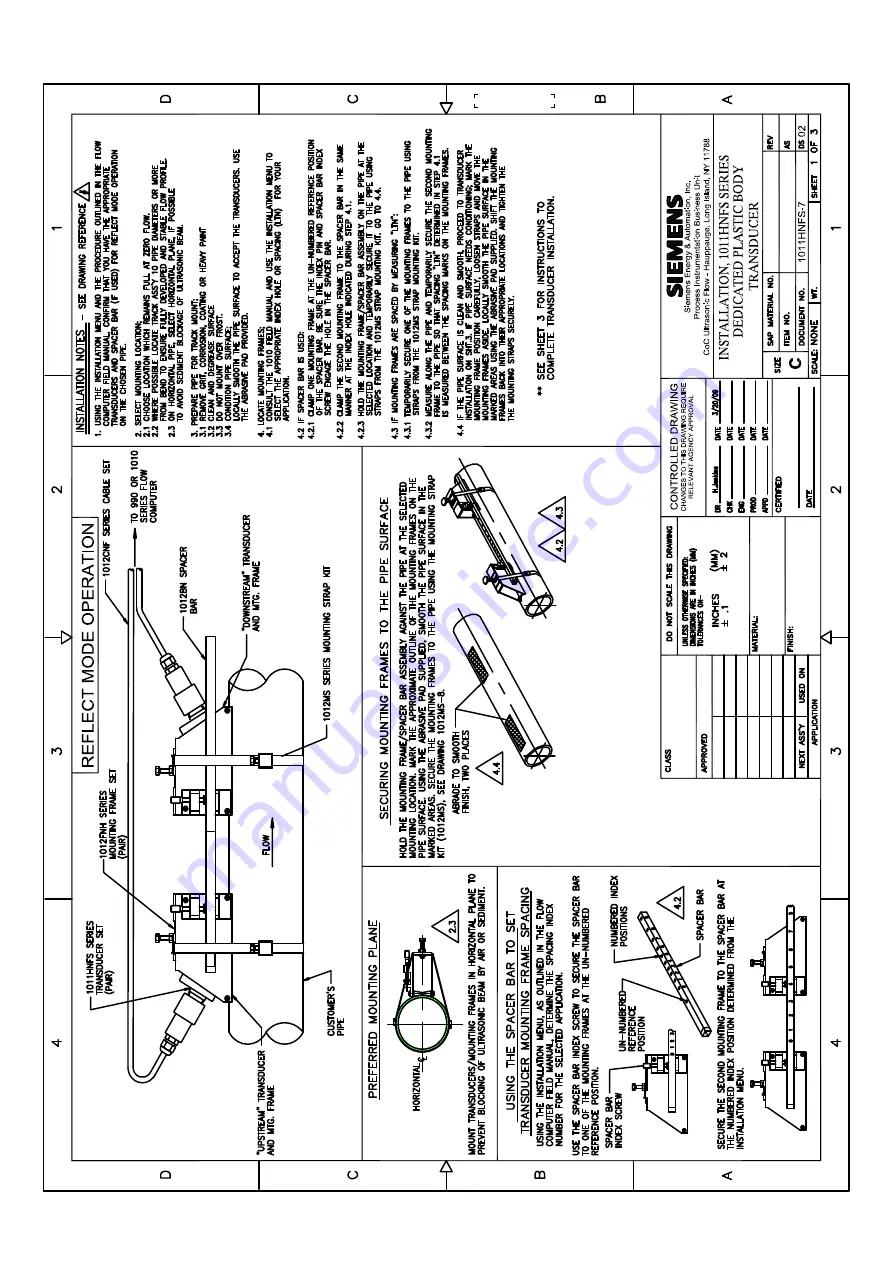 Siemens SITRANS FUH1010 Product Instruction Manual Download Page 237