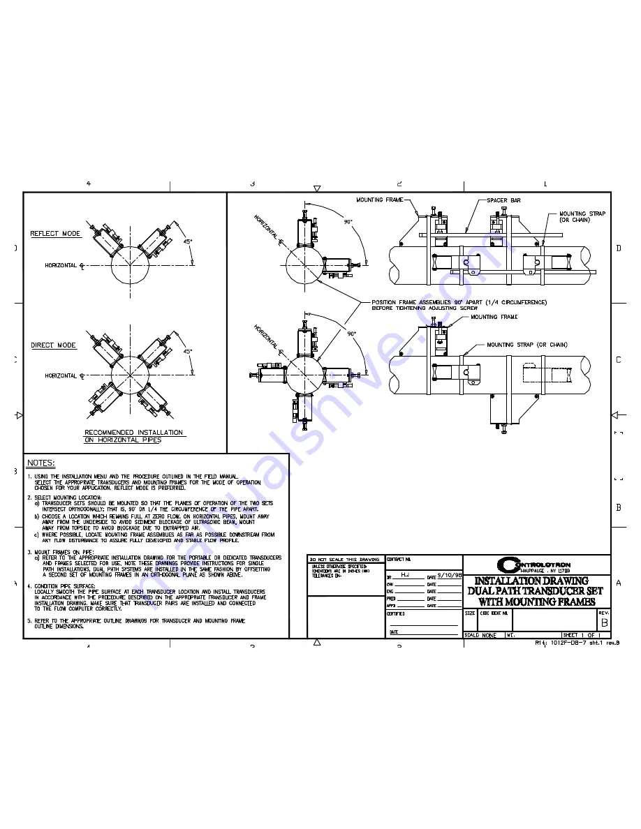 Siemens SITRANS FUH1010PVDX Operating Instructions Manual Download Page 258