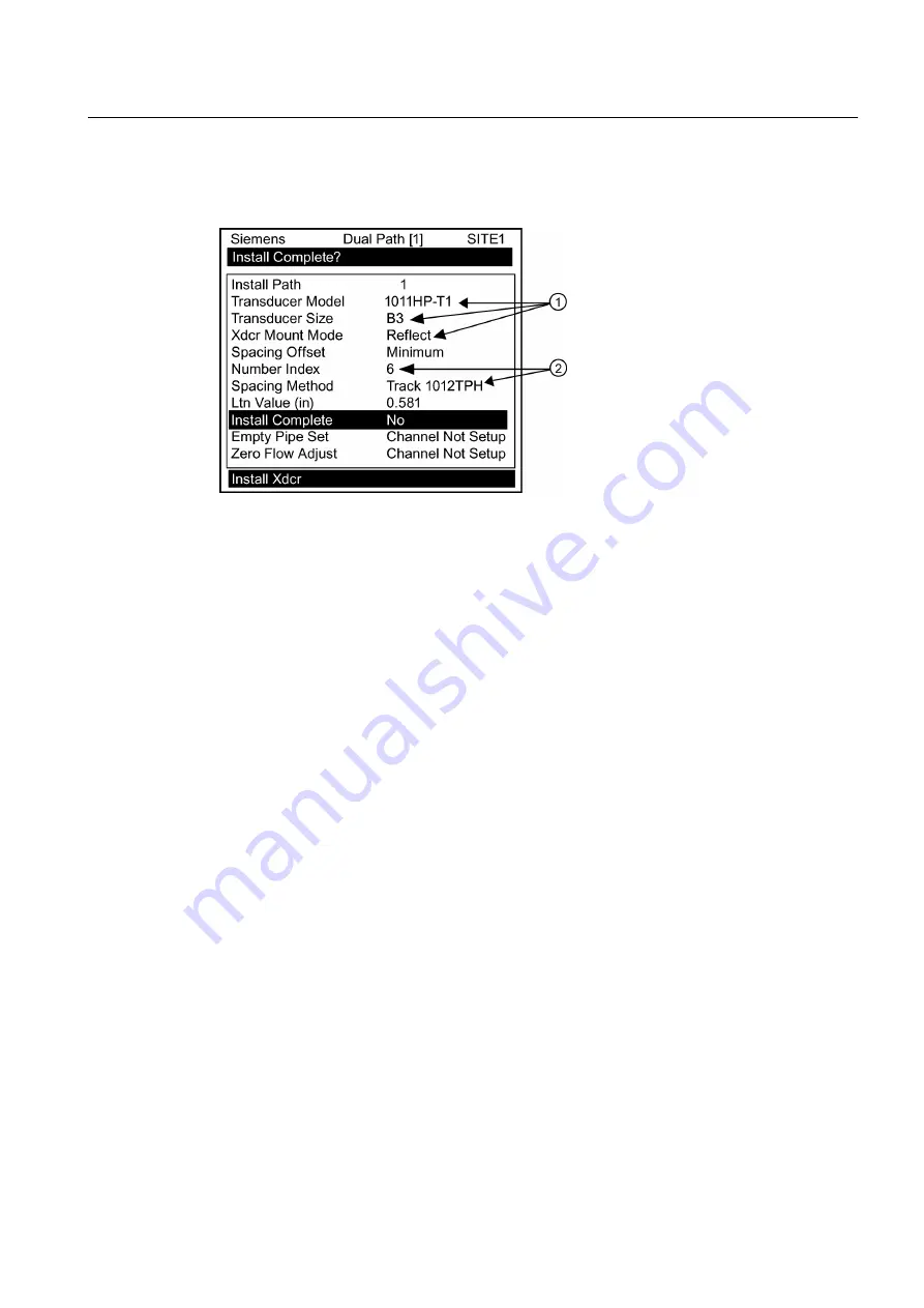 Siemens SITRANS FUP1010 Operating Instructions Manual Download Page 51