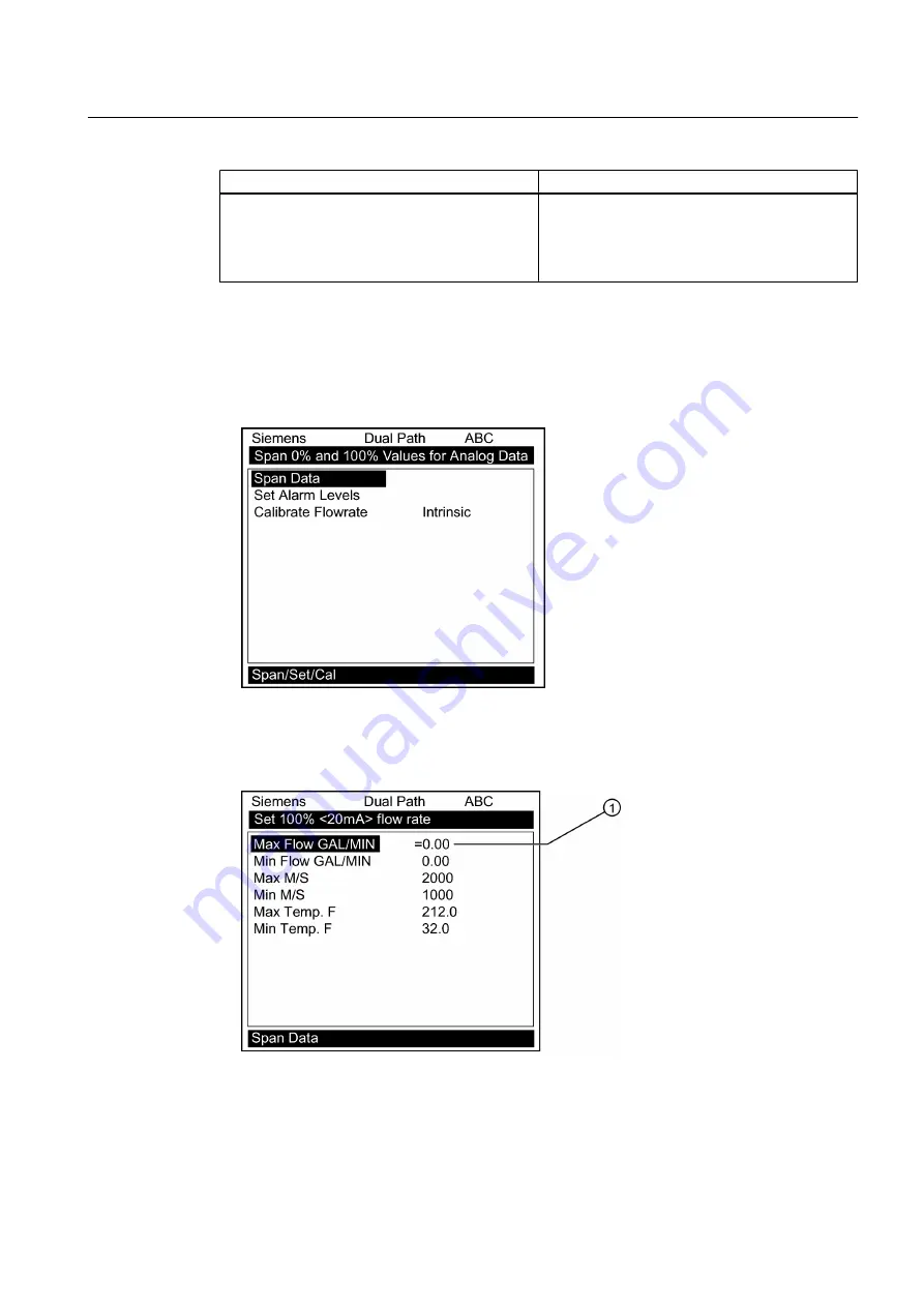 Siemens SITRANS FUP1010 Operating Instructions Manual Download Page 79