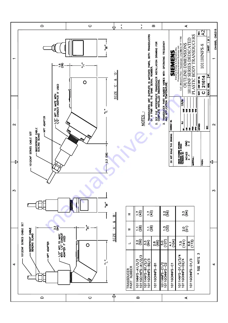 Siemens SITRANS FUP1010 Operating Instructions Manual Download Page 167