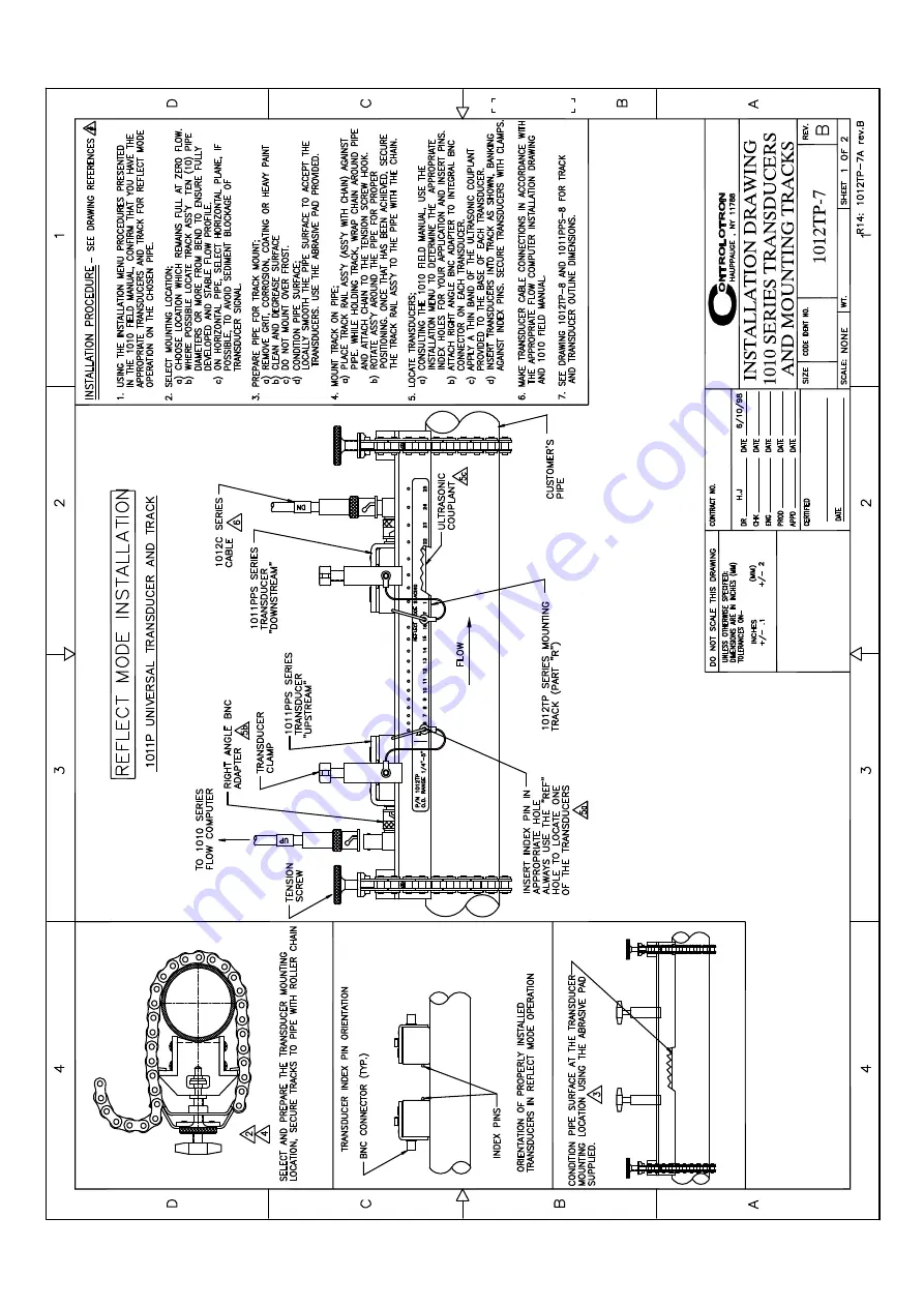 Siemens SITRANS FUP1010 Operating Instructions Manual Download Page 169