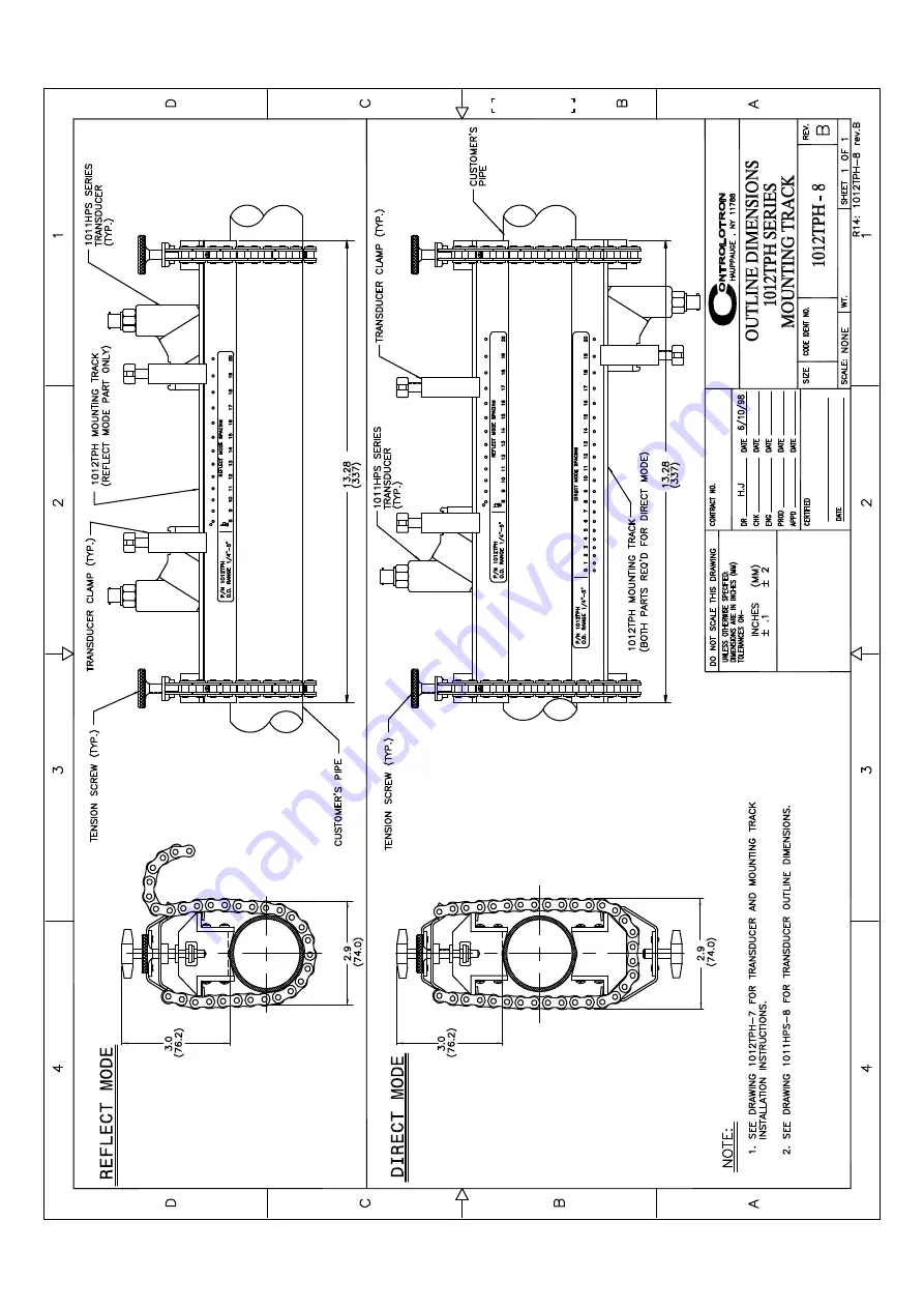 Siemens SITRANS FUP1010 Operating Instructions Manual Download Page 181