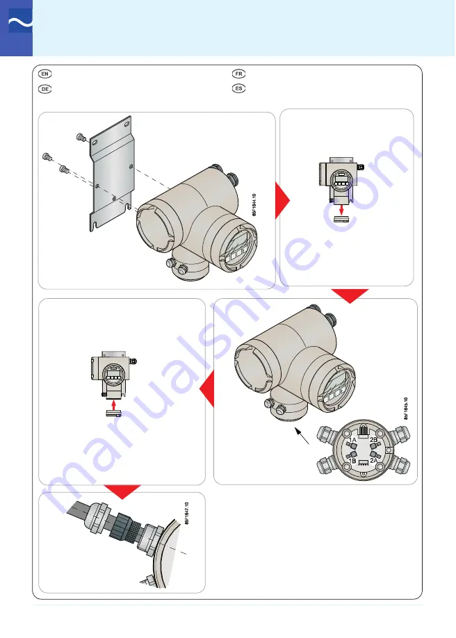 Siemens SITRANS FUS060 HART Quick Start Manual Download Page 6