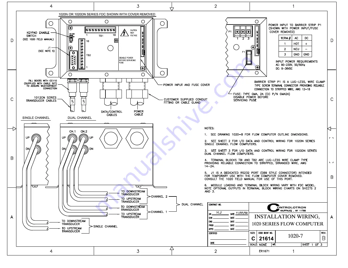 Siemens SITRANS FUS1020 Manual Download Page 206