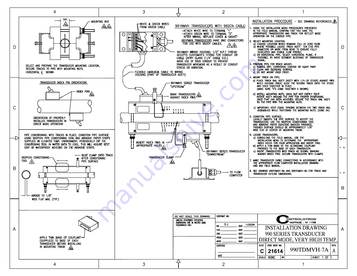 Siemens SITRANS FUS1020 Manual Download Page 215