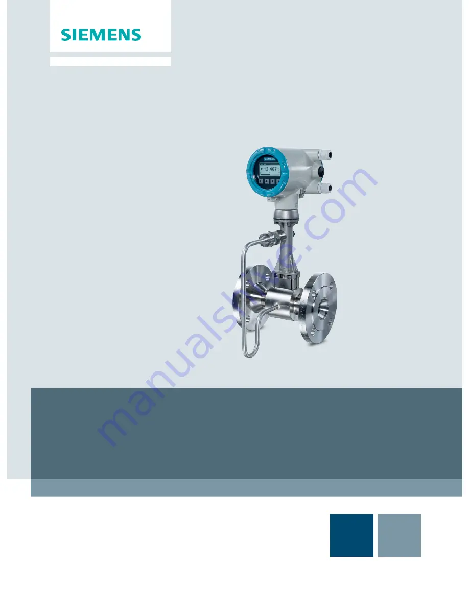 Siemens SITRANS FX330 Operating Instructions Manual Download Page 1