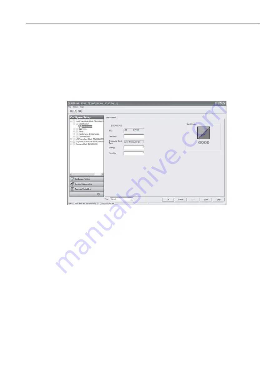 Siemens SITRANS L Operating Instructions Manual Download Page 75