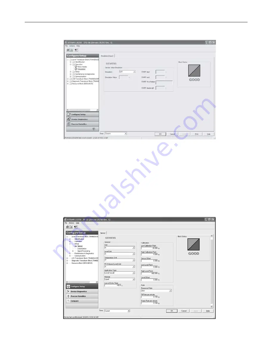 Siemens SITRANS L Operating Instructions Manual Download Page 77