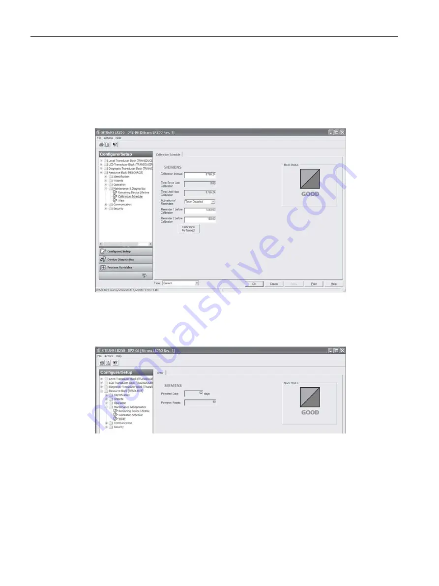 Siemens SITRANS L Operating Instructions Manual Download Page 96