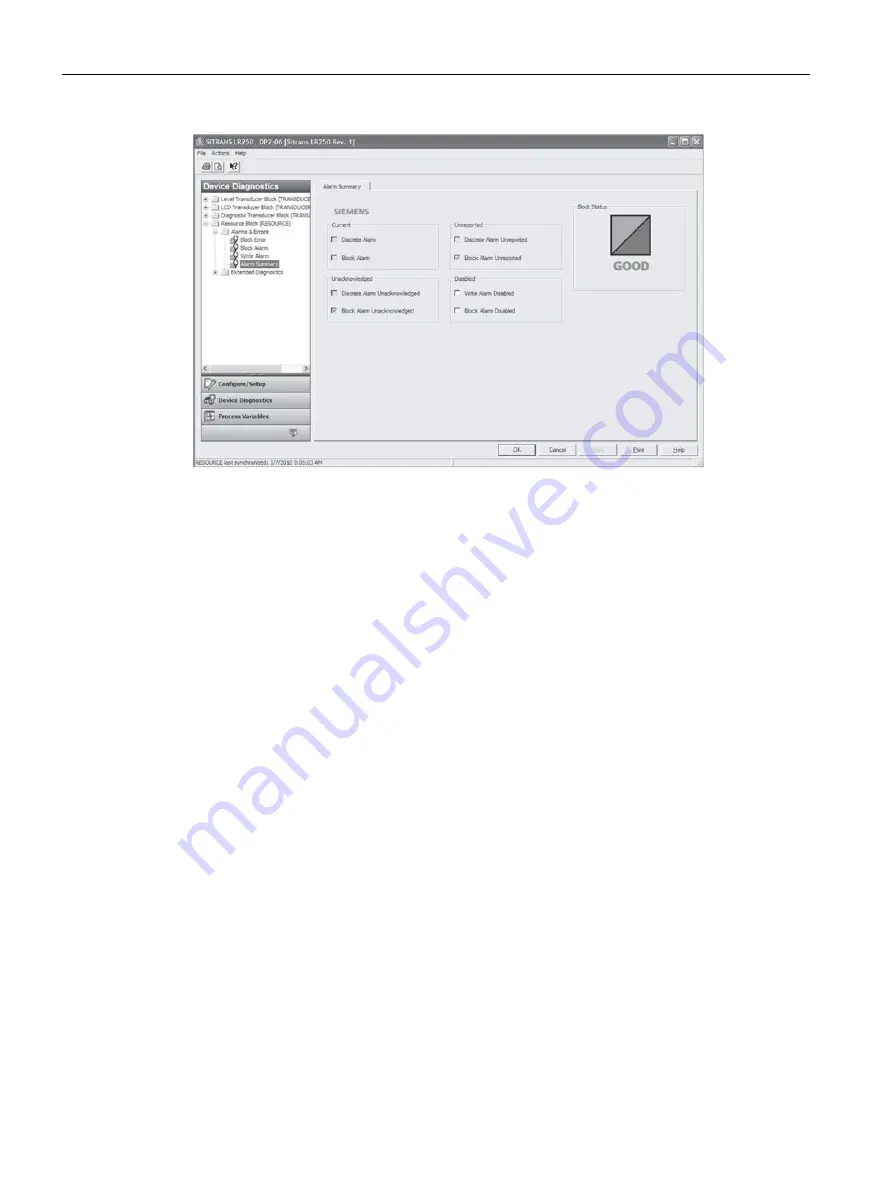 Siemens SITRANS L Operating Instructions Manual Download Page 104