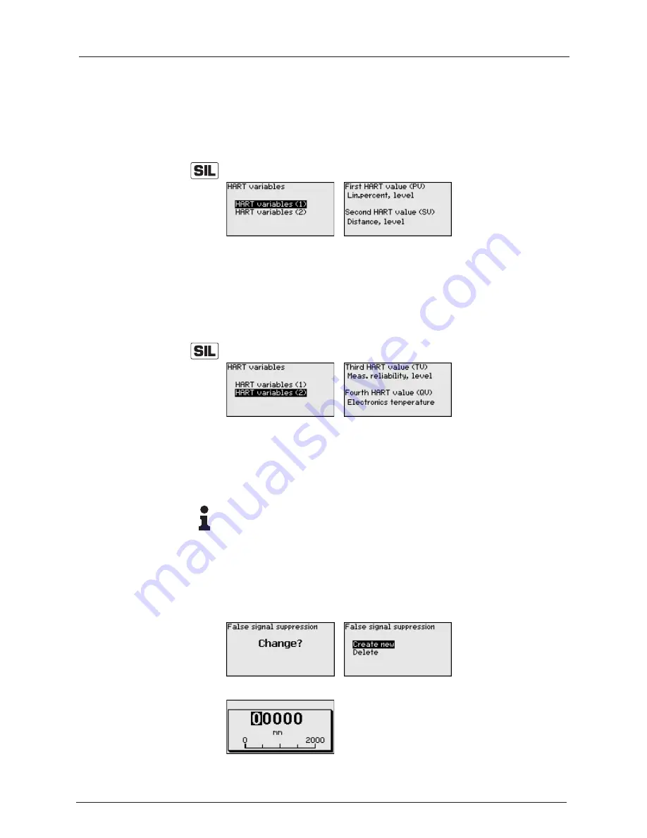 Siemens SITRANS LG250 Operating Instructions Manual Download Page 44