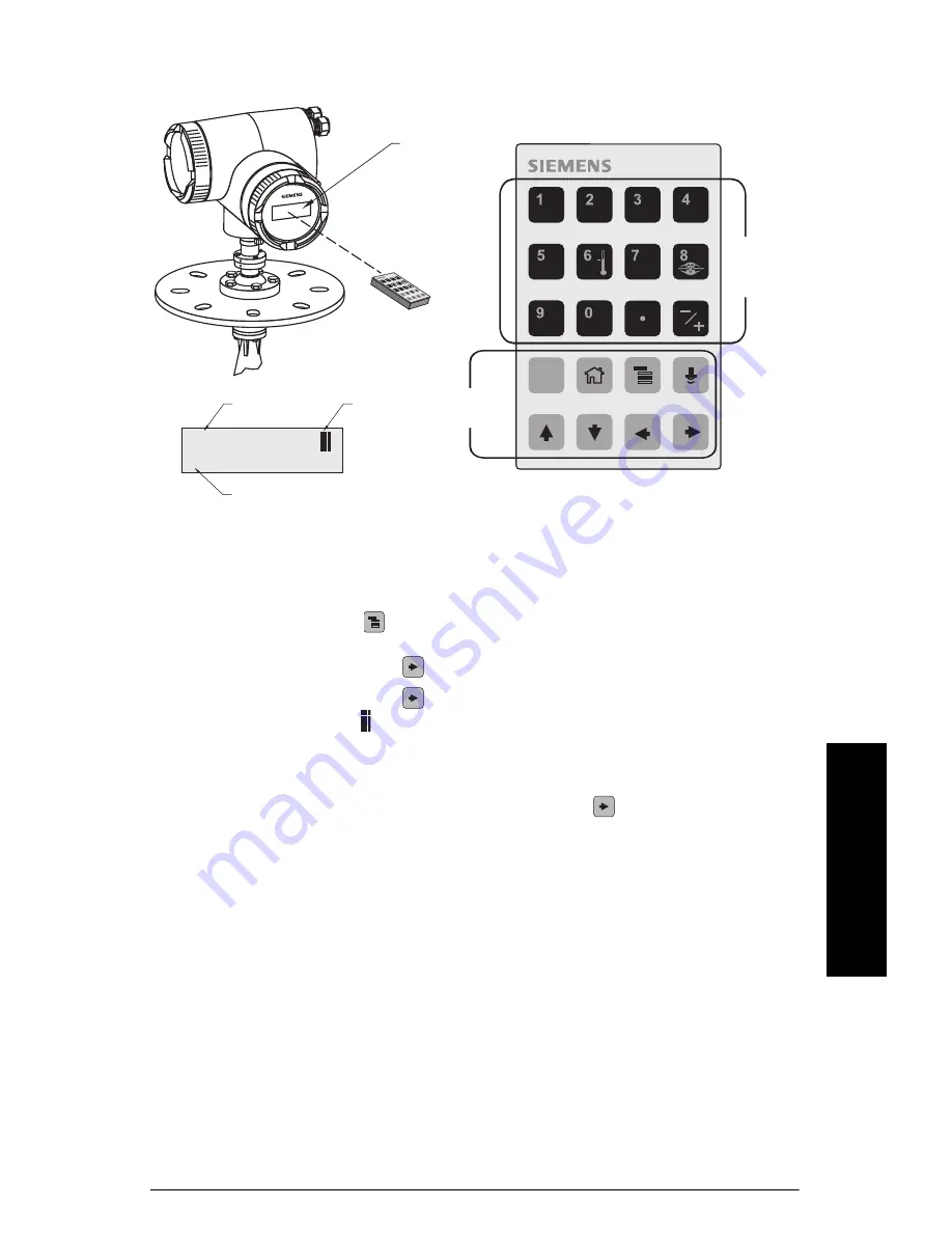 Siemens sitrans lr 460 Quick Start Manual Download Page 61